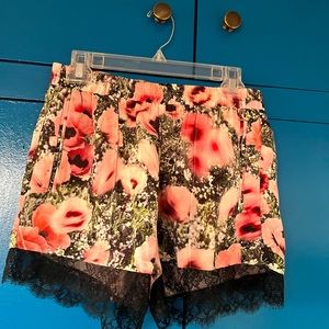 FLEUR DU MAL SILK TAP SHORTS MEDIUM